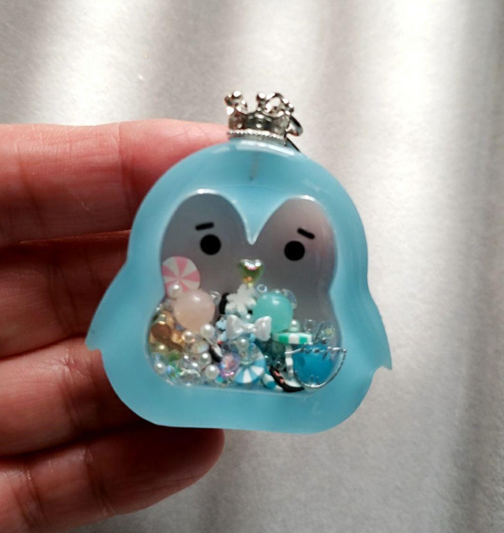 シャカシャカキーホルダー　③ペンギン