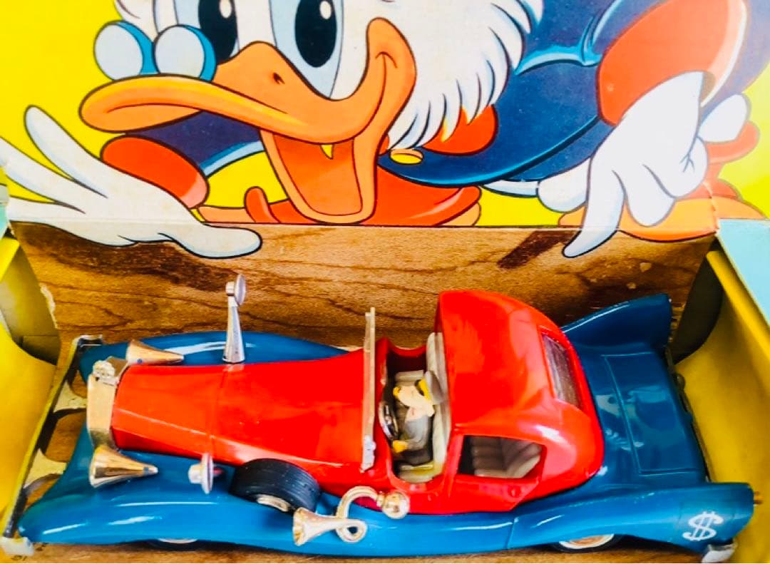 ポリトーイ　ドナルドダックモービル　ミニカー ディズニー