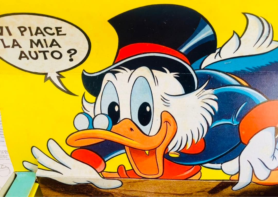 ポリトーイ　ドナルドダックモービル　ミニカー ディズニー