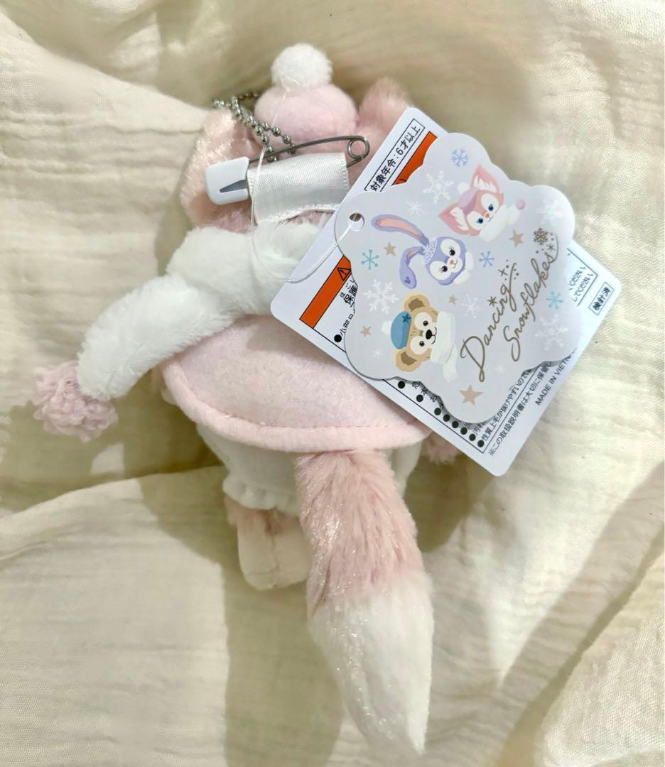ダンシングスノーフレークス リーナベル ぬいぐるみバッジマスコット