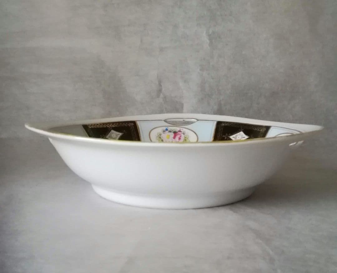 オールドノリタケ　コンポート　M-JAPAN印　里帰り美品　ハンドペイント