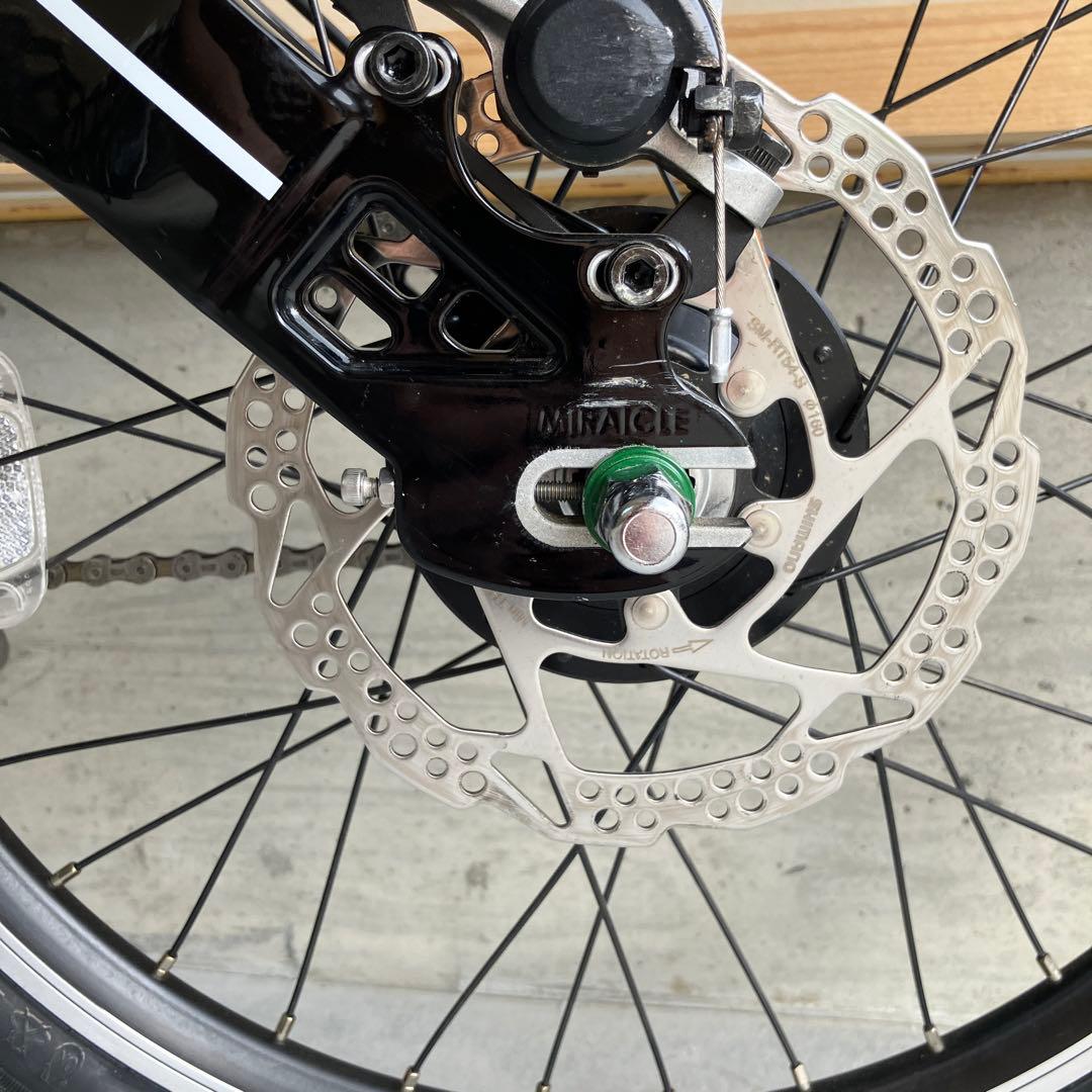 カーボンフレーム ミニベロ ミライクル 自転車