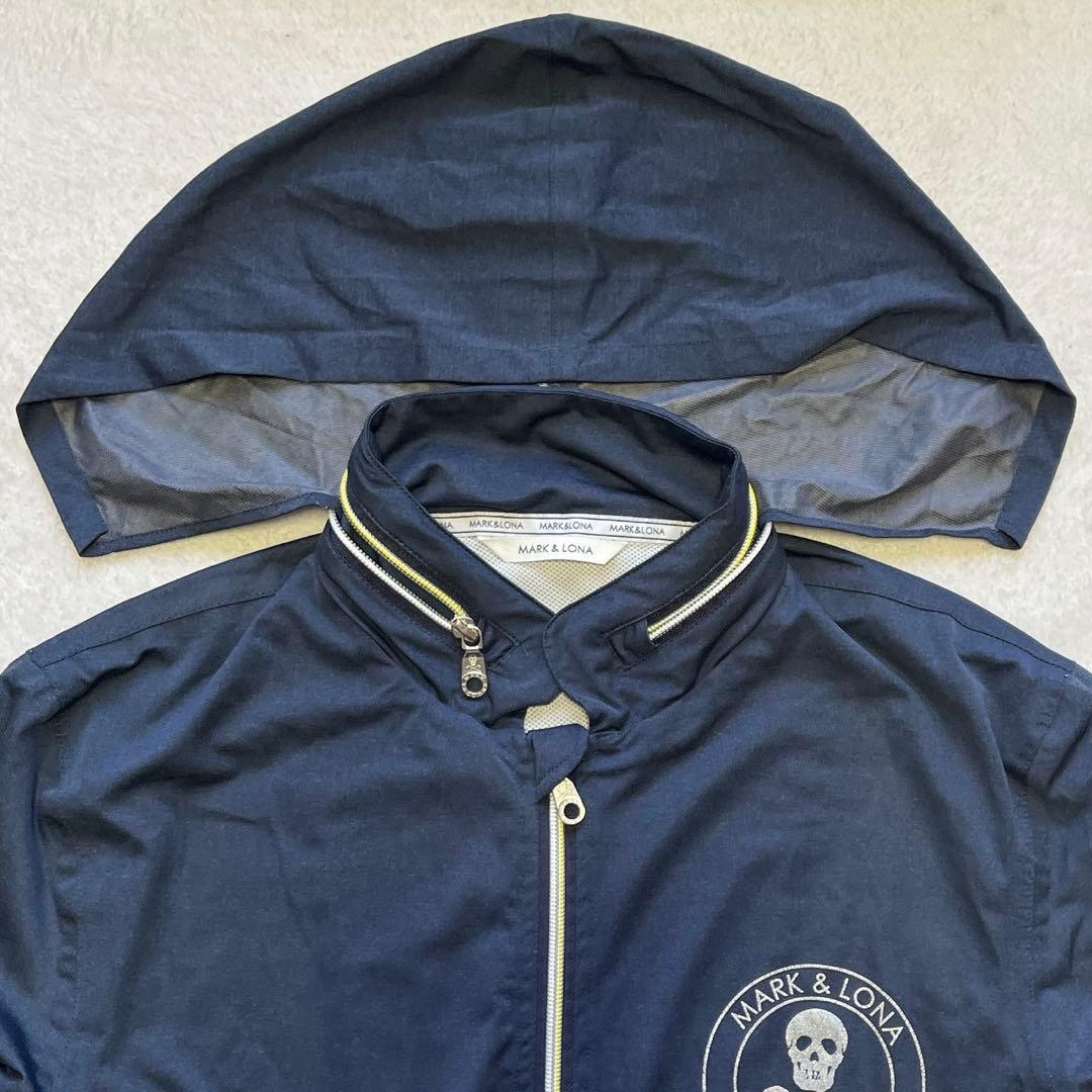 極美品 マークアンドロナ 2WAY　パーカー　ジャケット　ナイロン　収納