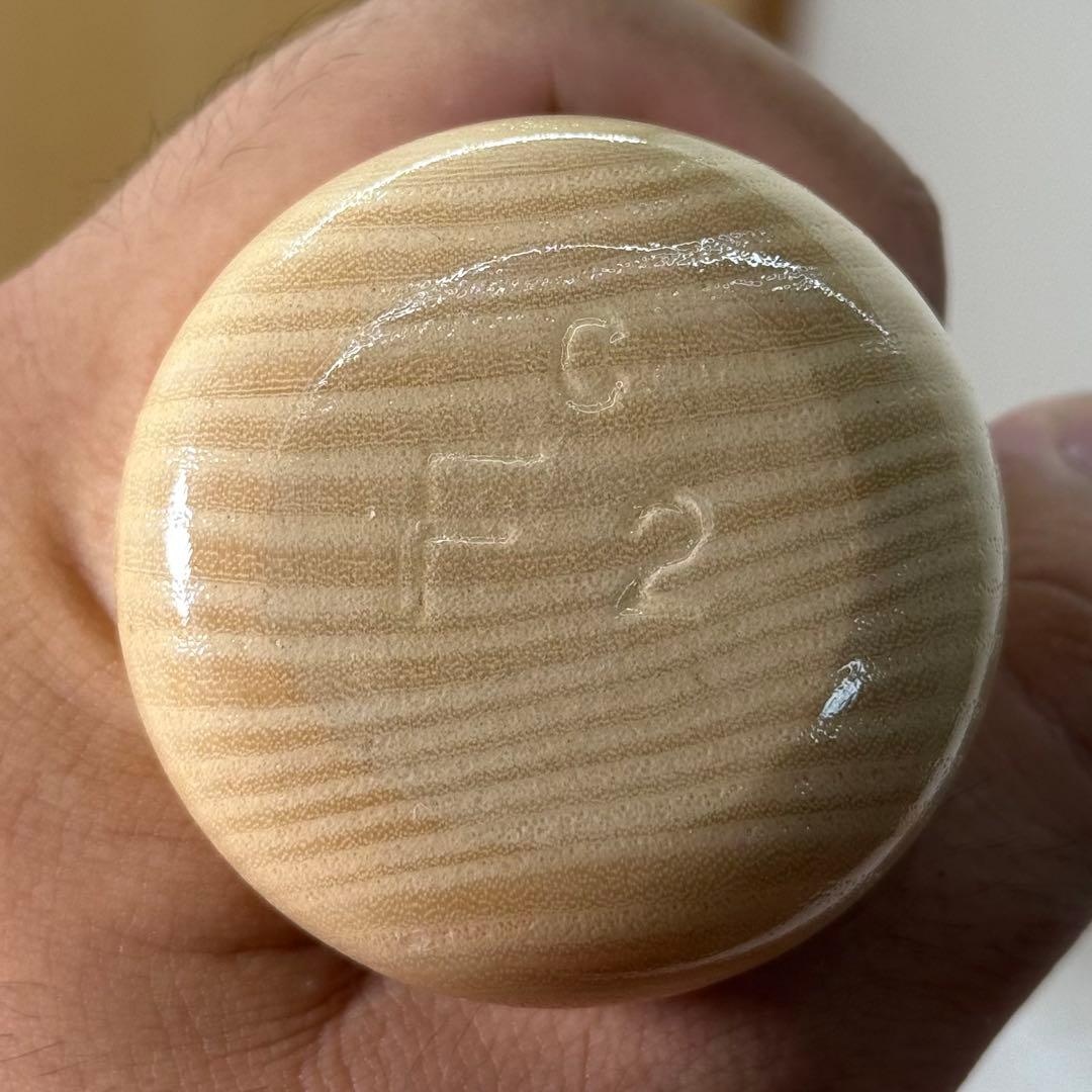 日本ハムファイターズ　杉谷拳士　硬式バット　ZETT プロ野球　サイン入り