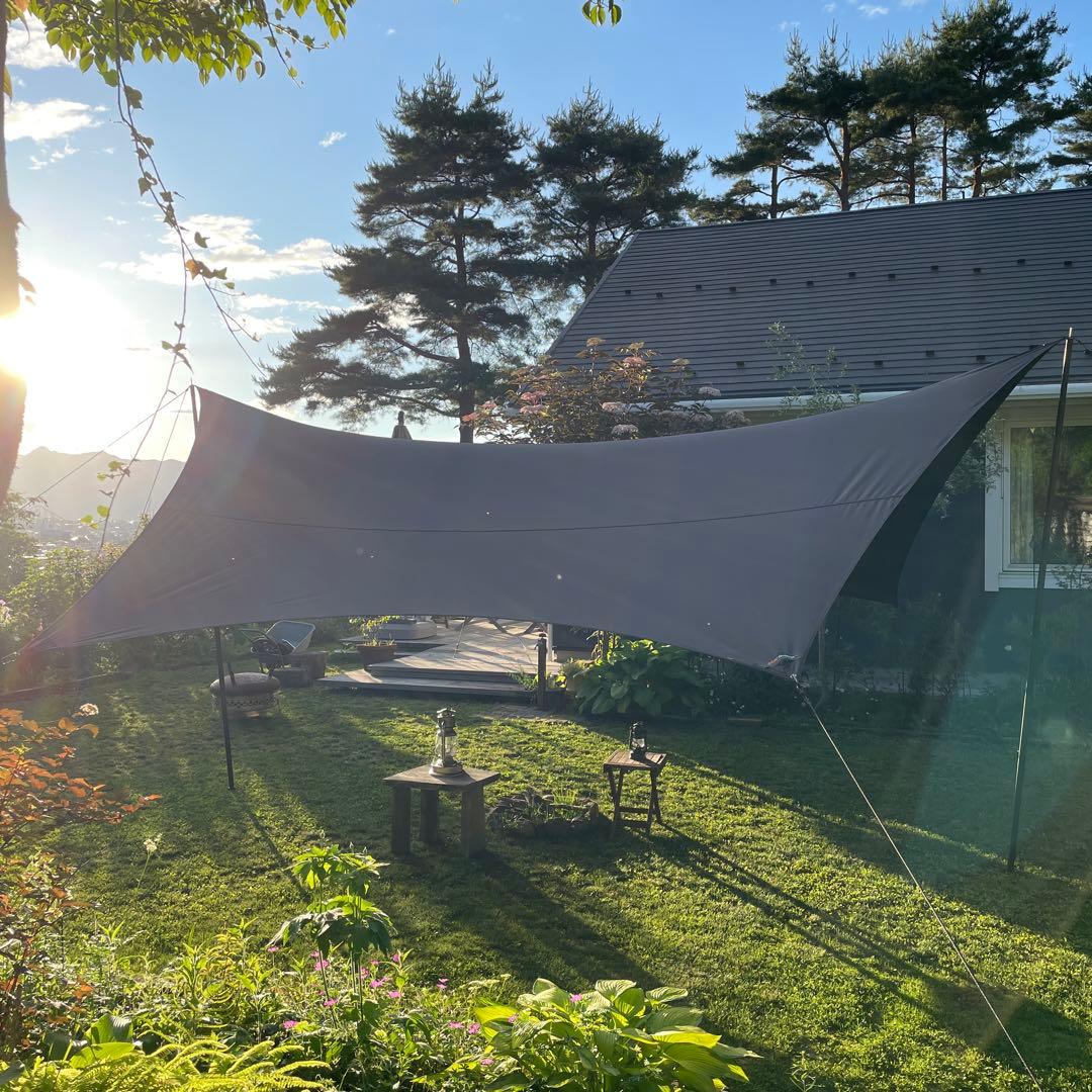 MacOne　マックワン　 マックアウトドア　Ｌ　ブラック　黒　タープ