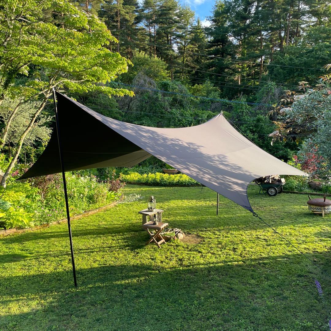 MacOne　マックワン　 マックアウトドア　Ｌ　ブラック　黒　タープ