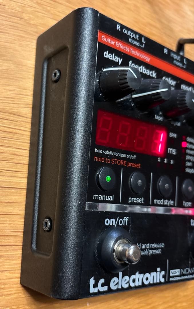 ギター TC Electronic NOVA Delay ND-1