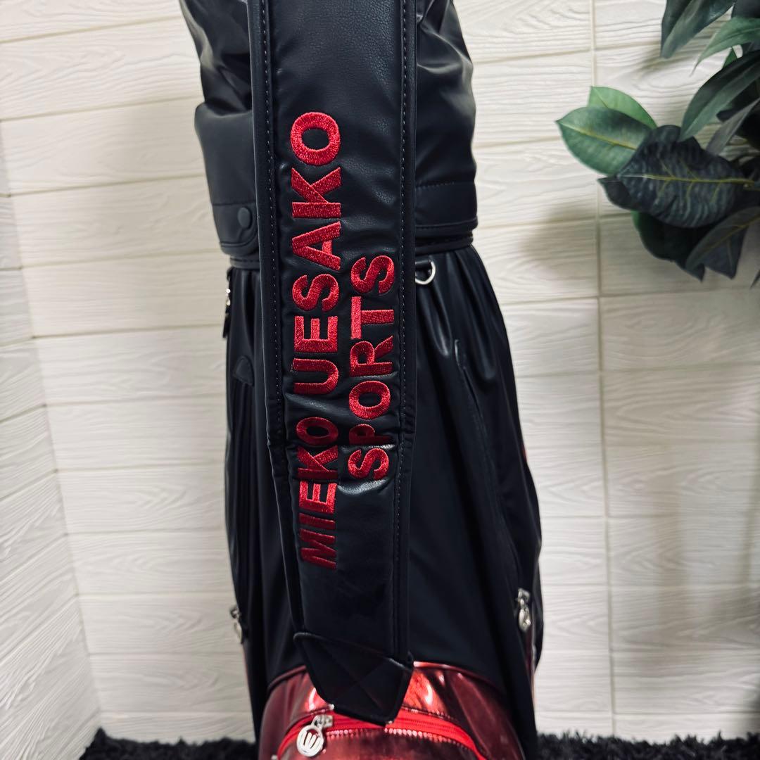 MIEKO UESAKO SPORTS キャディバッグ ファイヤー 炎