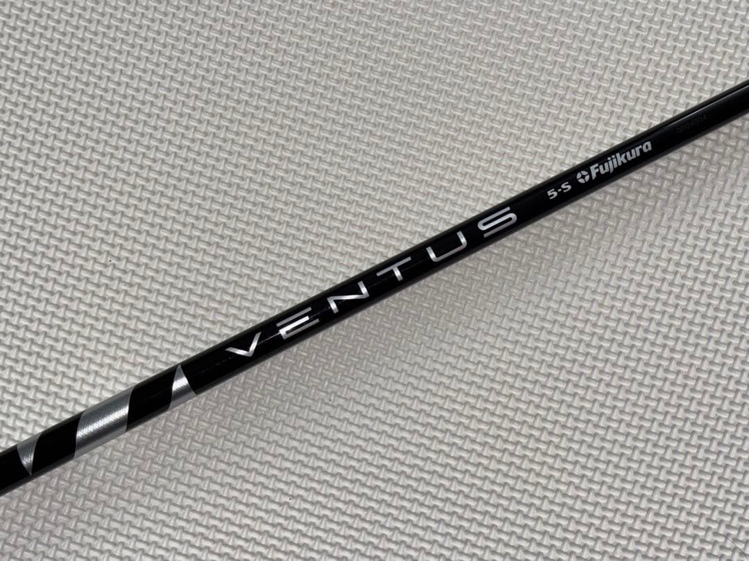 フジクラ　ベンタス ブラック　5S ベロコア　5W用　テーラーメイドスリーブ付