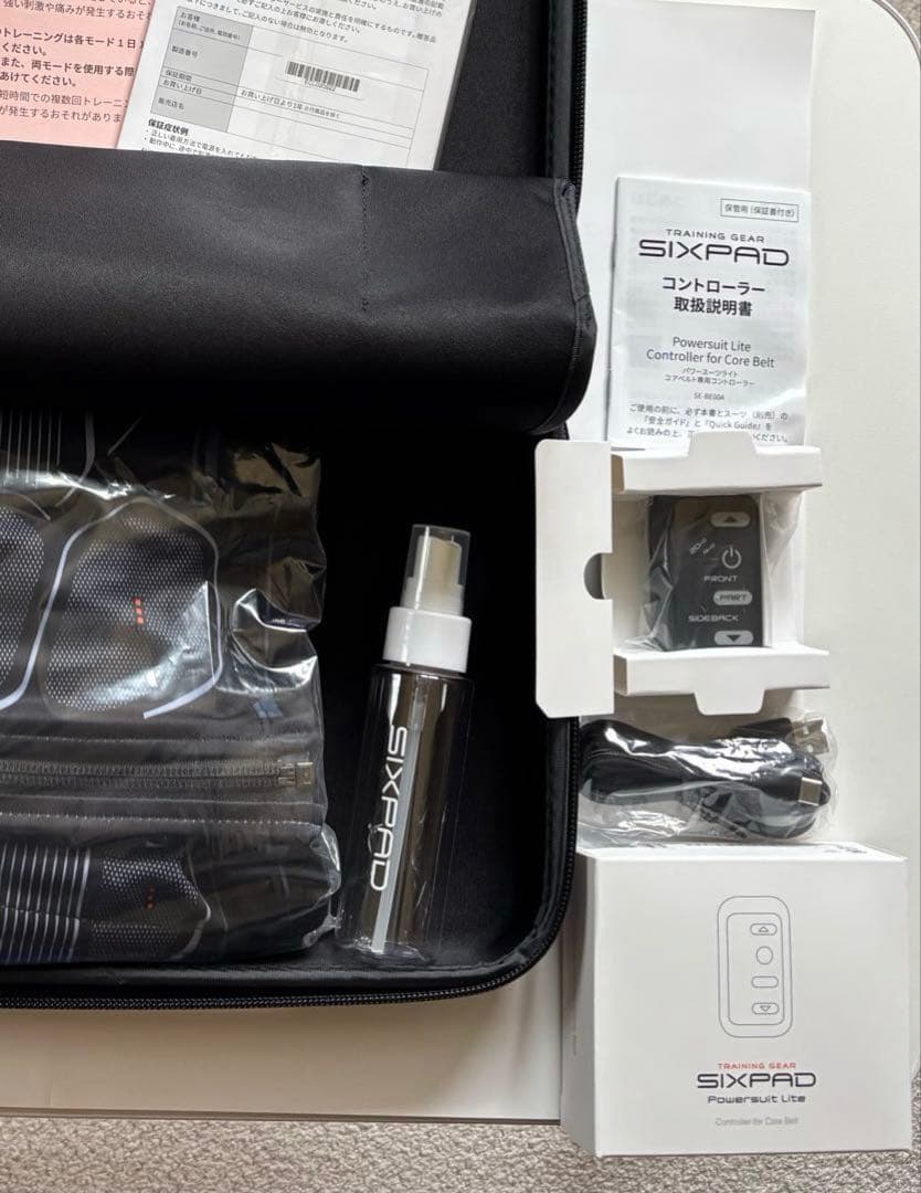 武SIXPAD パワースーツ　コアベルトメンズ【L 】