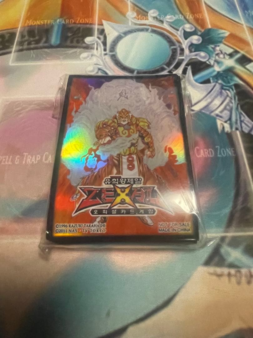 遊戯王 韓国大会 魁炎星王－ソウコ スリーブ