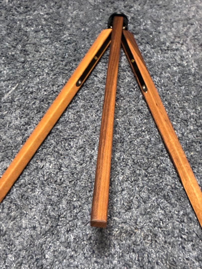 しんしん木製三脚（ウォールナット）