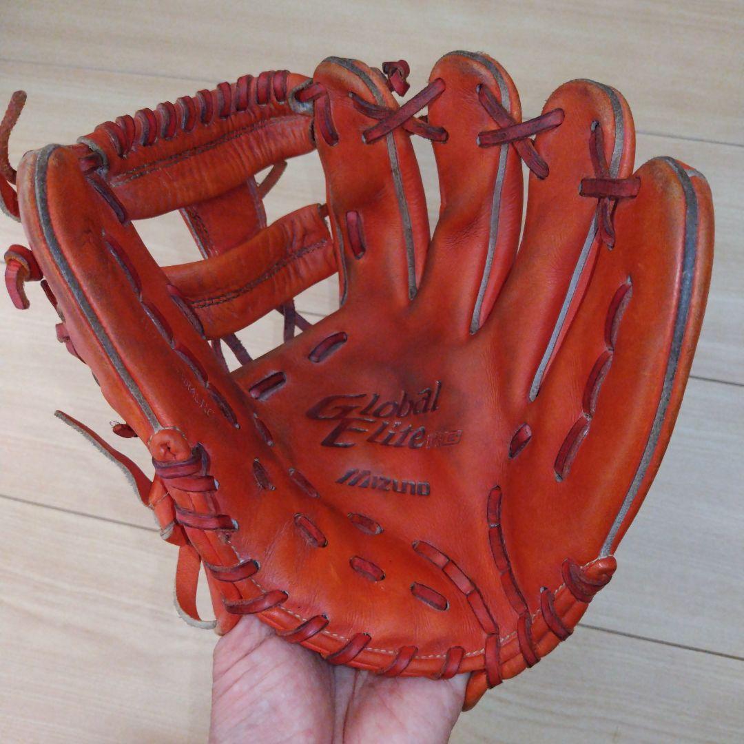 限定お値下げ極美品‼️ミズノ　Global Elite 軟式野球少年用グローブ