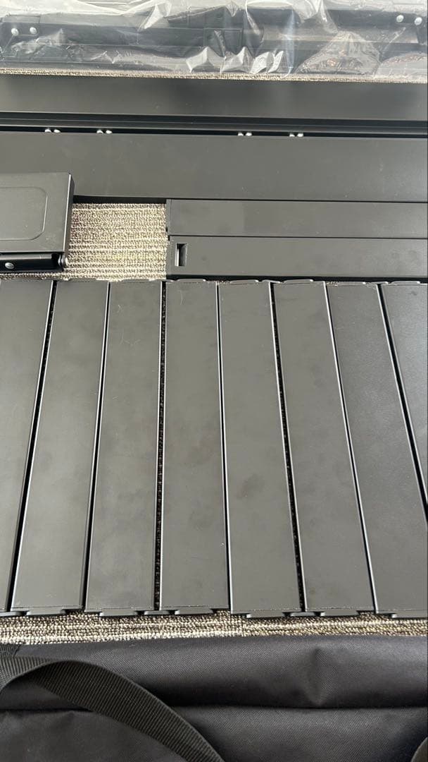 【美品・室内使用のみ】アルペンアウトドアーズ　アルミユニットテーブル110