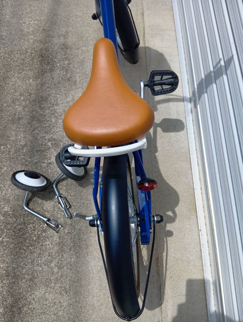 補助輪　自転車　ブルー　青　16インチ　男の子　女の子　→引取り限定(岐阜県)