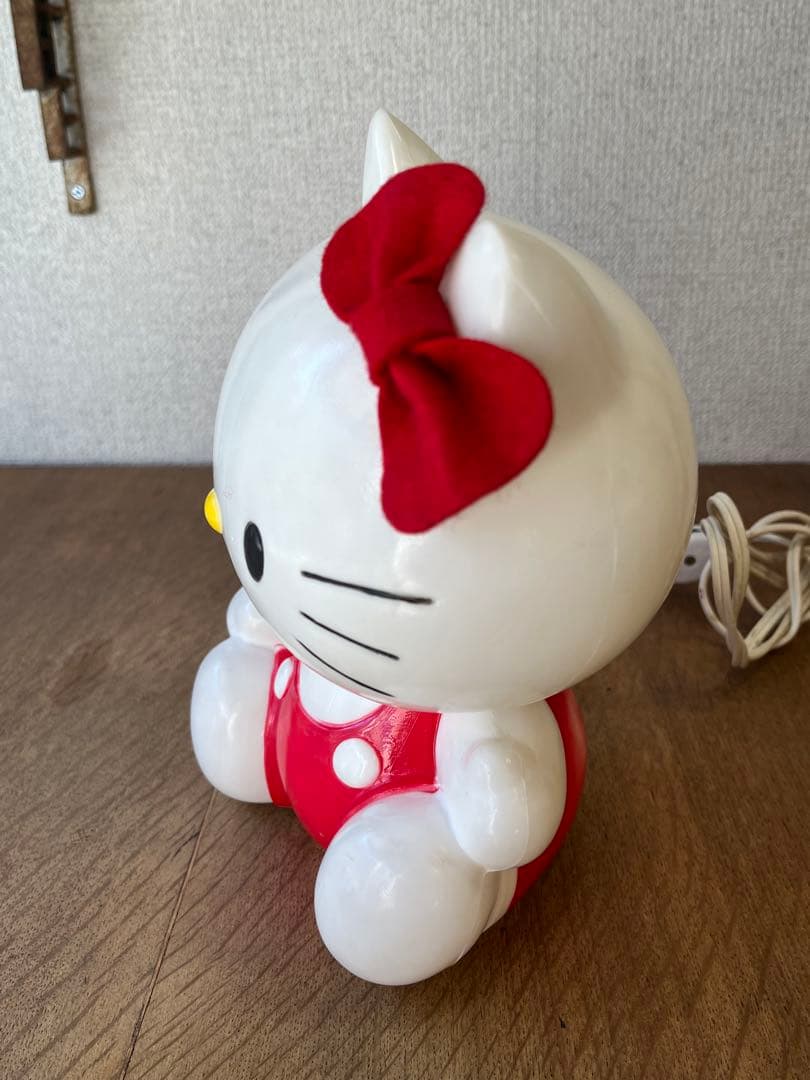 サンリオ　激レア　ハローキティ　旧ロゴ　ルームライト　当時　日本製　レトロ