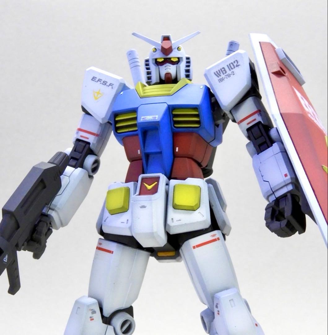 HGUC ガンダム 全塗装 / ガンプラ 完成品