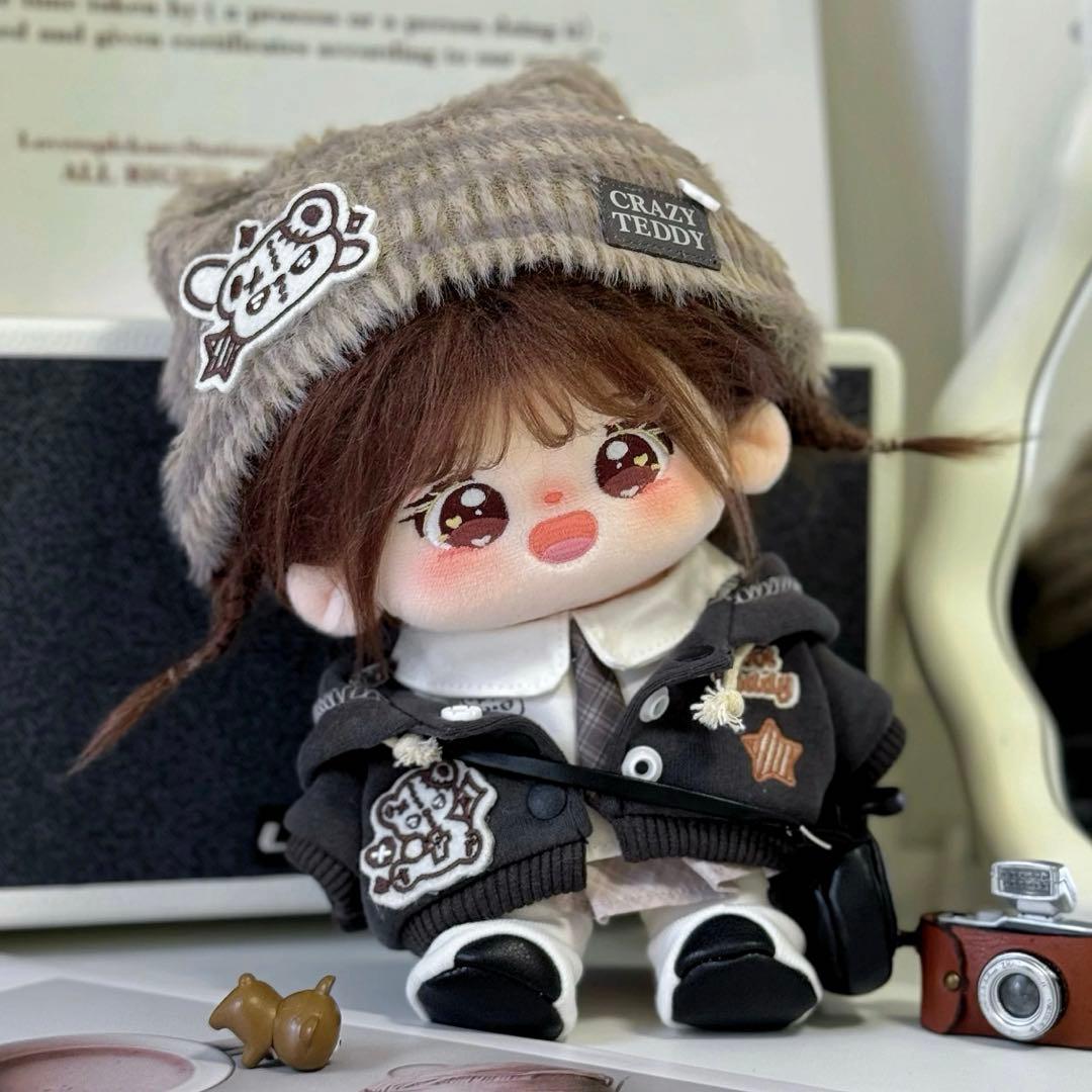 新品♡ぬいぐるみ服20cm 着せ替えぬい ぬい活 パンク 3着まとめ