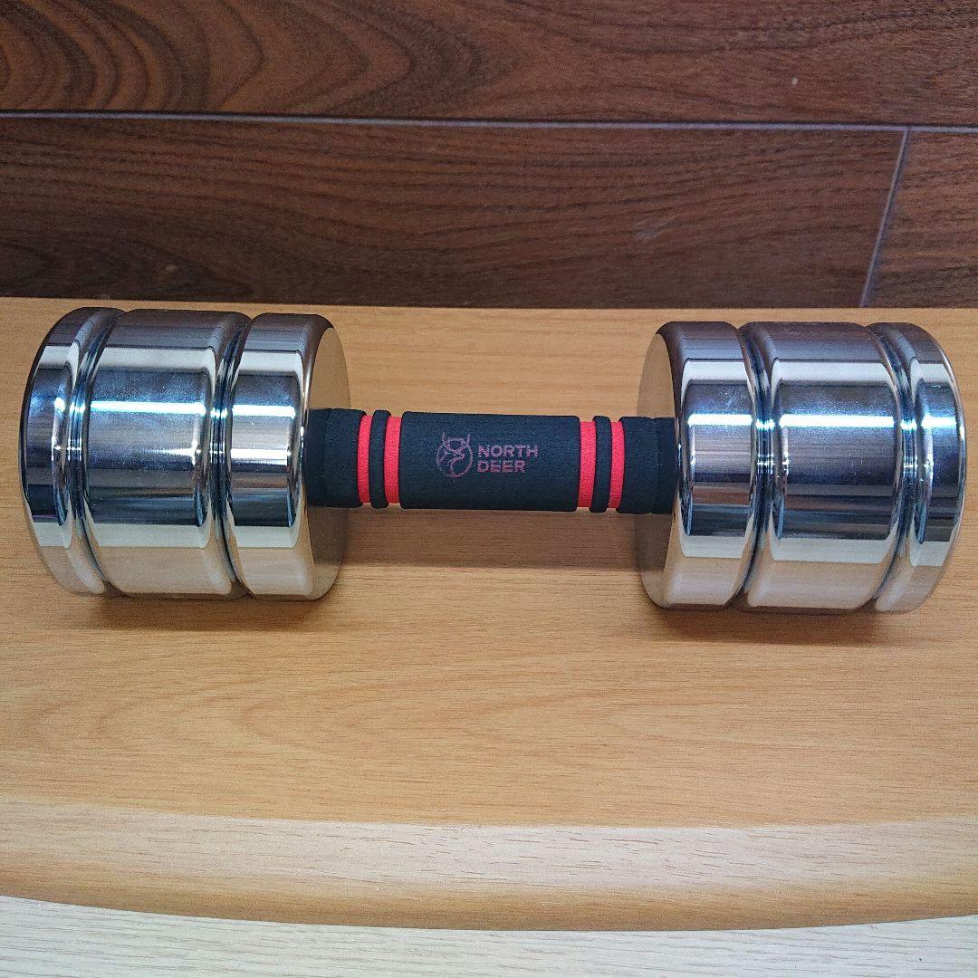 Northdeer ダンベル 可変式 約10kg×2個 トレーニング