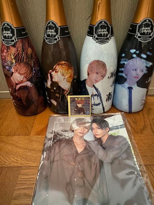 ホスト　南琉花　オリジナルシャンパン　オリシャン　TBGシール　雑誌