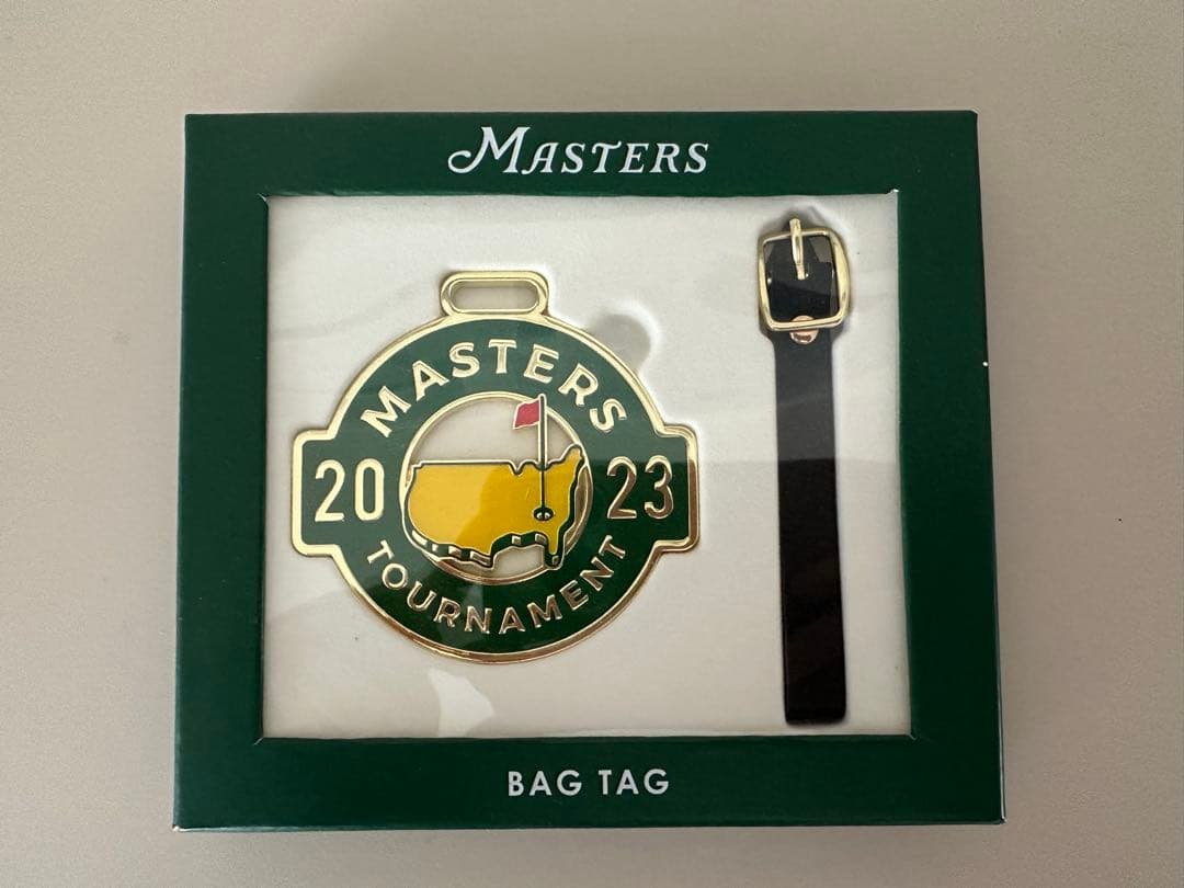 Masters Tournament 2023 バッグタグ