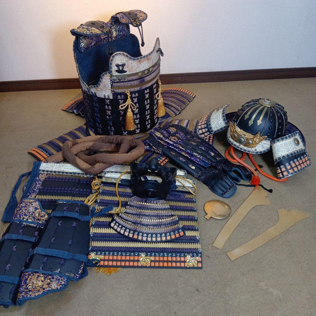 等身大鎧兜一式　飾り付た状態(160センチ)