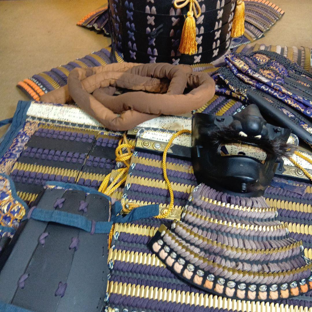 等身大鎧兜一式　飾り付た状態(160センチ)