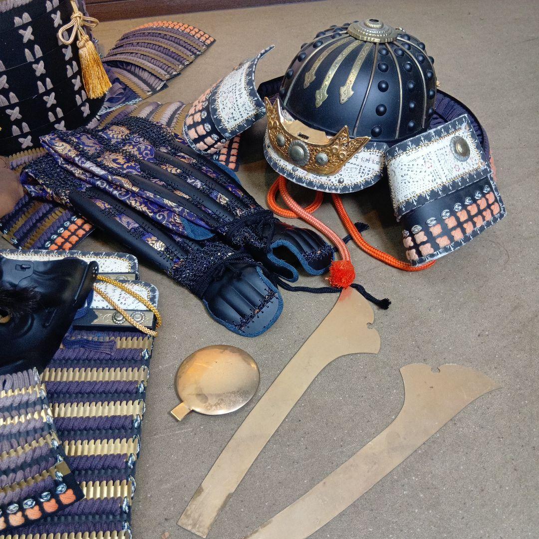 等身大鎧兜一式　飾り付た状態(160センチ)
