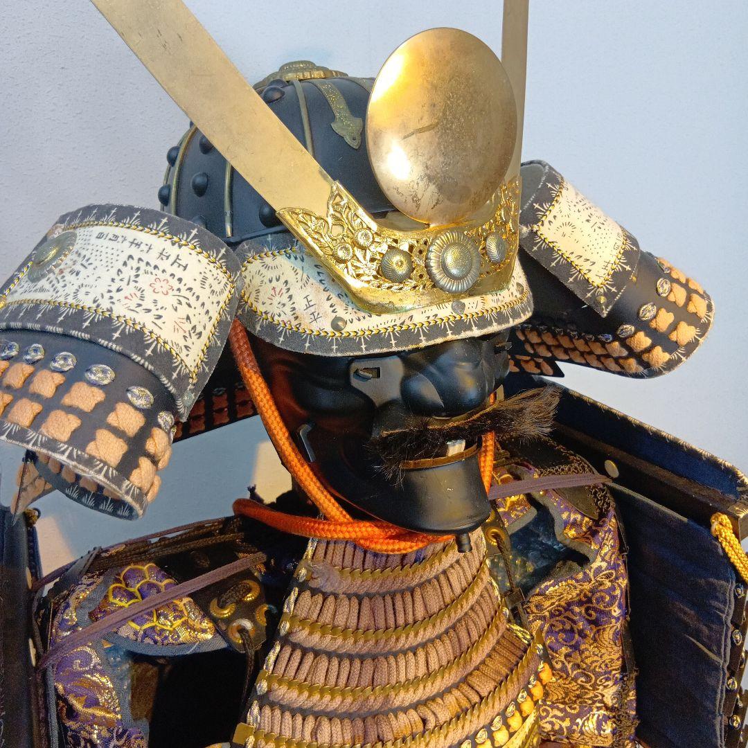 等身大鎧兜一式　飾り付た状態(160センチ)
