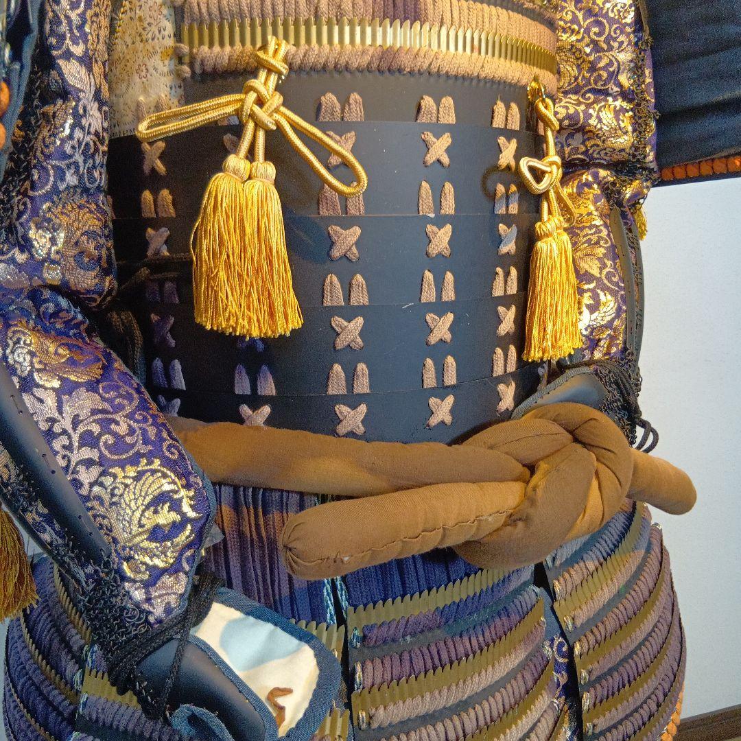 等身大鎧兜一式　飾り付た状態(160センチ)