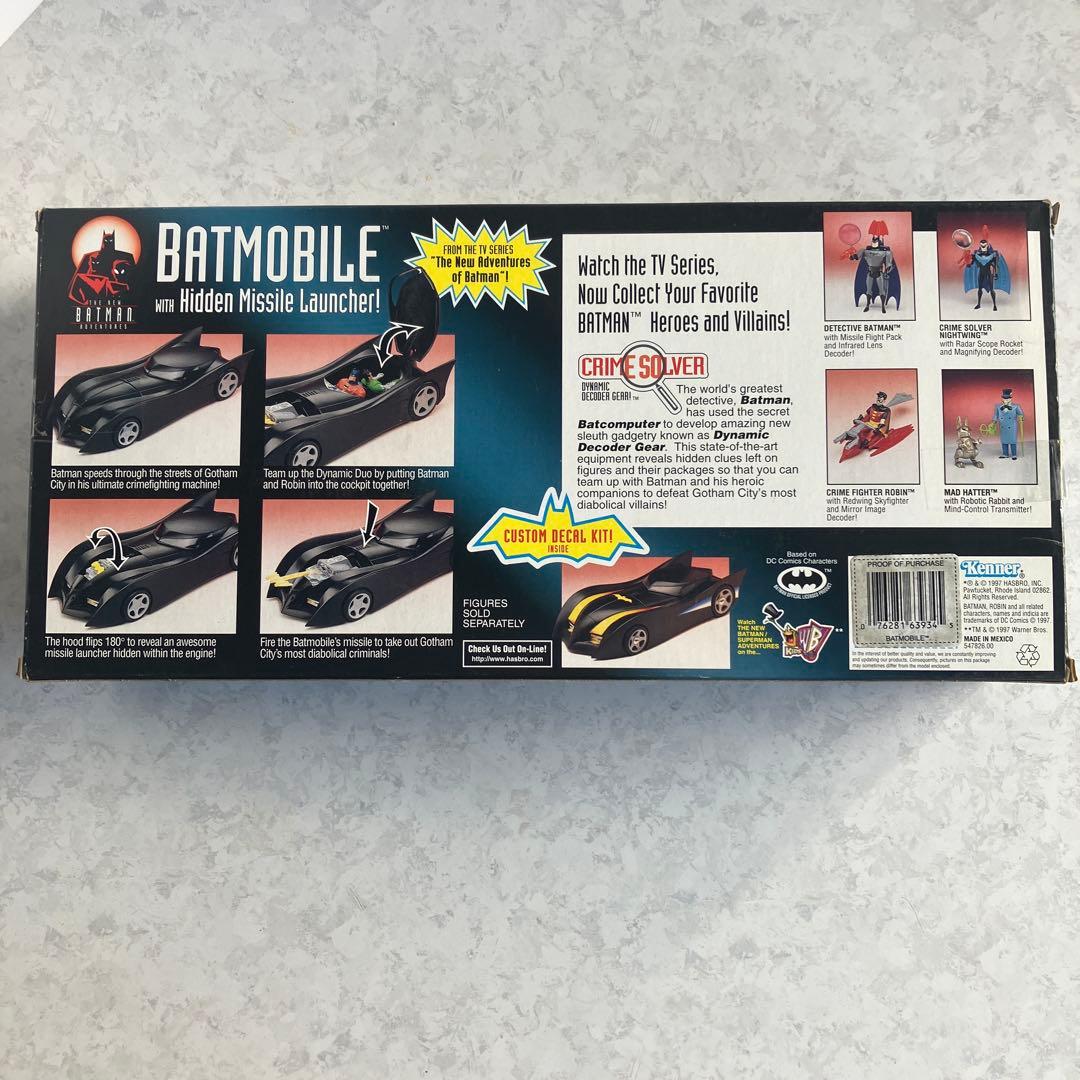 ケナー社製バットモービル　隠しミサイル発射装置付き　新品未使用