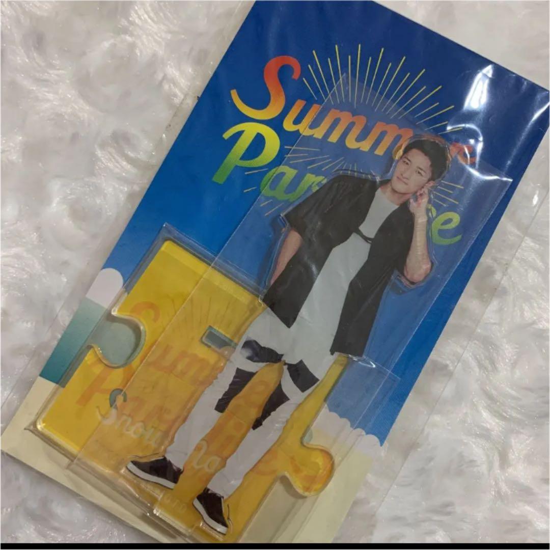  Man 岩本照　サマパラ　アクリルスタンド