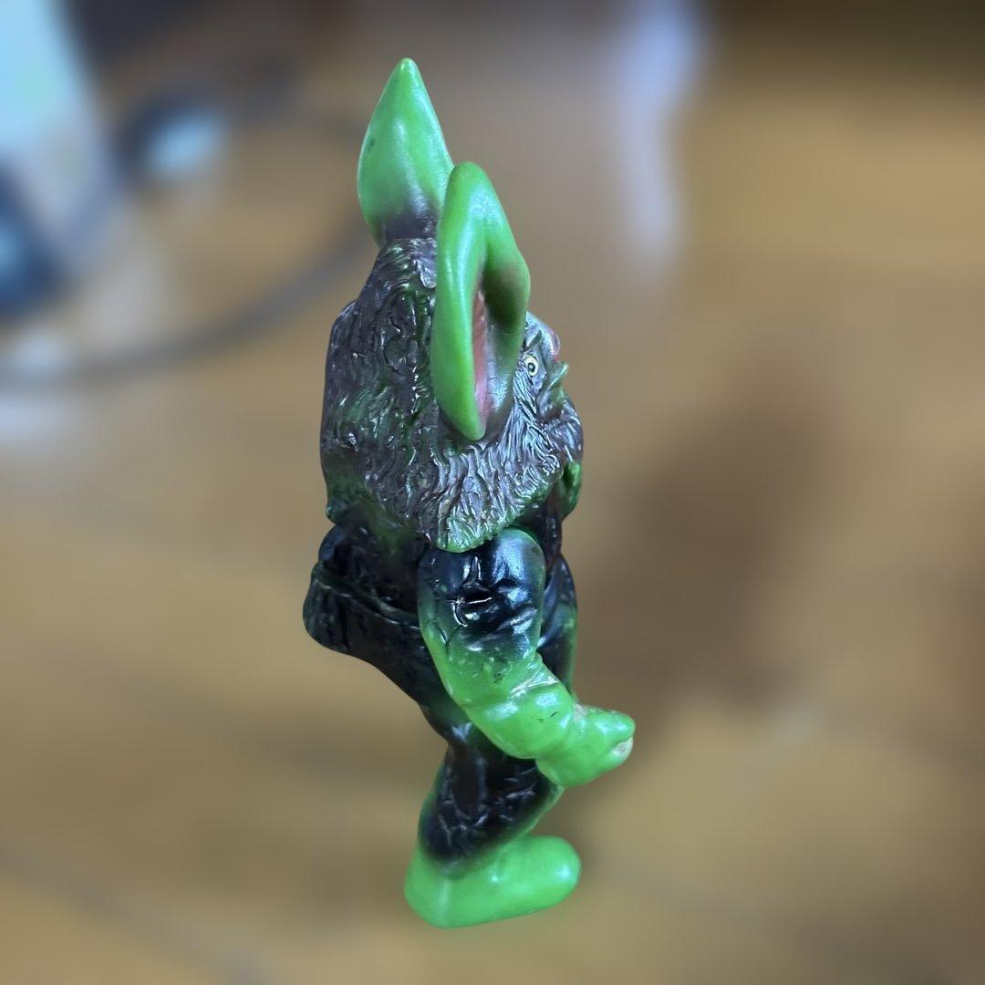 昭和レトロ 当時物 マルサン イカルス星人 ソフビ