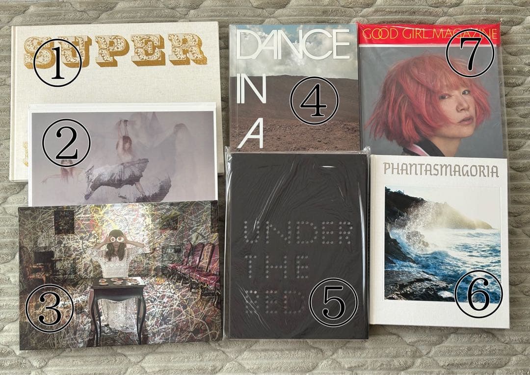 YUKI ツアーパンフレット7冊