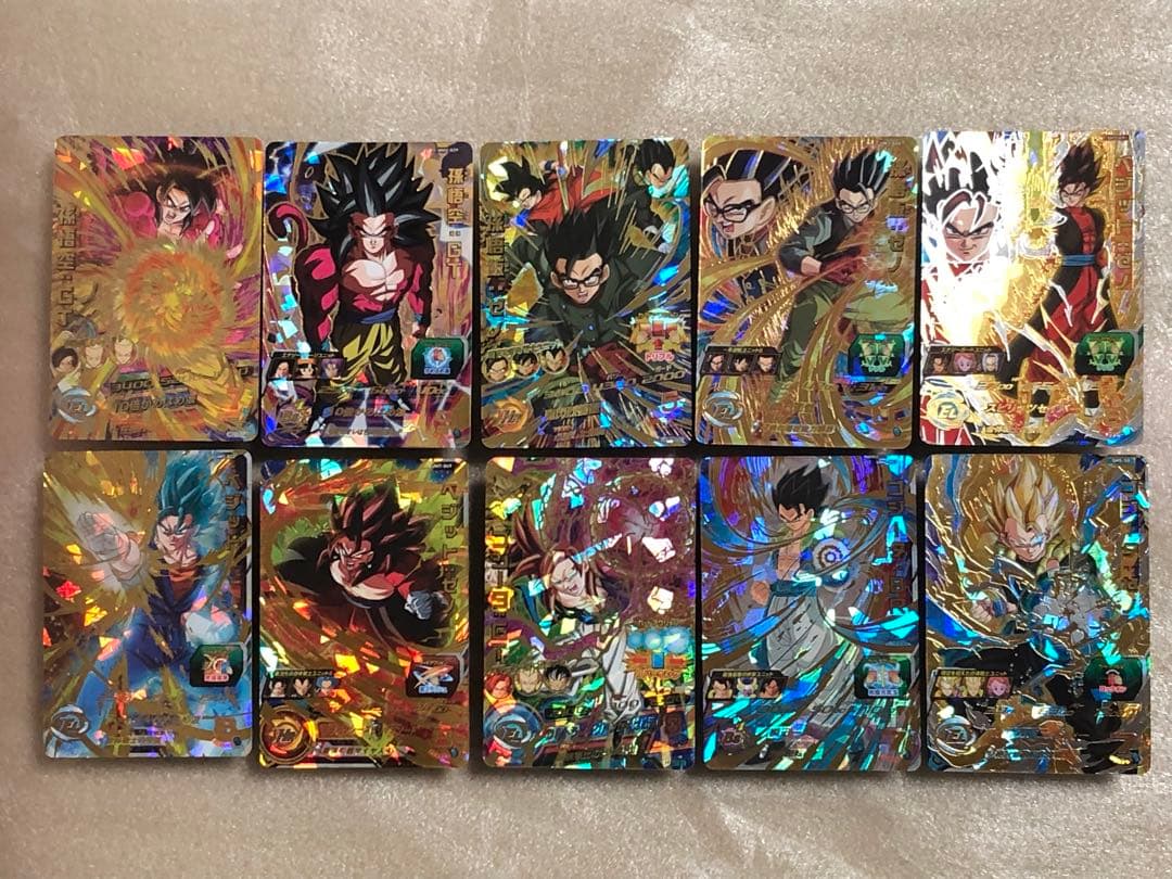 ドラゴンボールヒーローズ　まとめ売り　ＳＥＣ ＵＲ全１２０枚　１枚辺り３００円