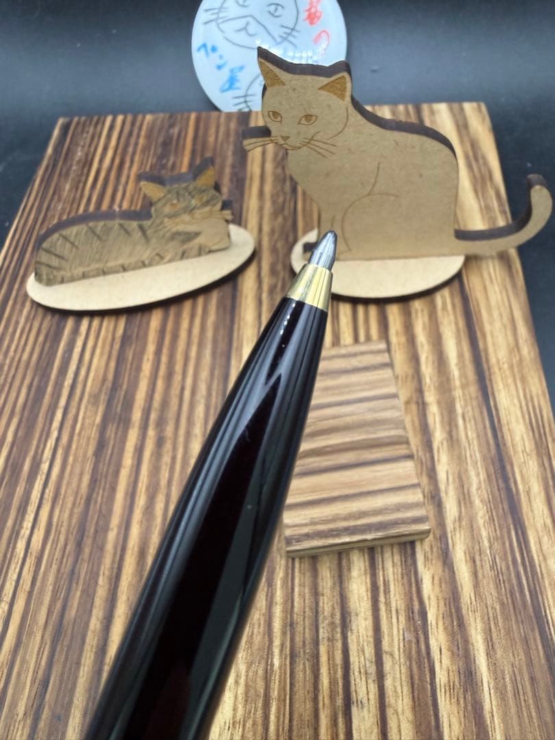 PELIKAN ボールペン K400 茶縞