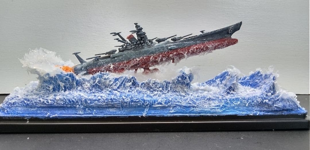 ブシドーバンダイ.メカコレ宇宙戦艦ヤマト2202ジオラマ完成品 2セット