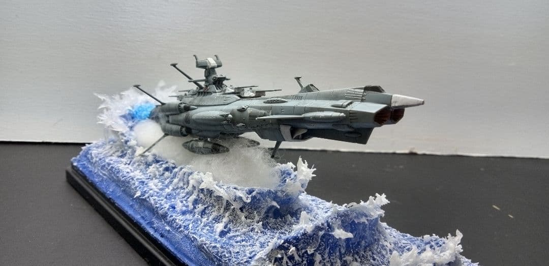 ブシドーバンダイ.メカコレ宇宙戦艦ヤマト2202ジオラマ完成品 2セット