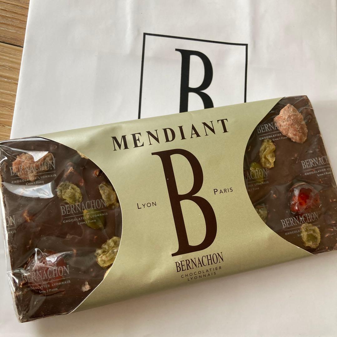 (ロンロン)ベルナシオンタブレットMENDIANT チョコレート 150g