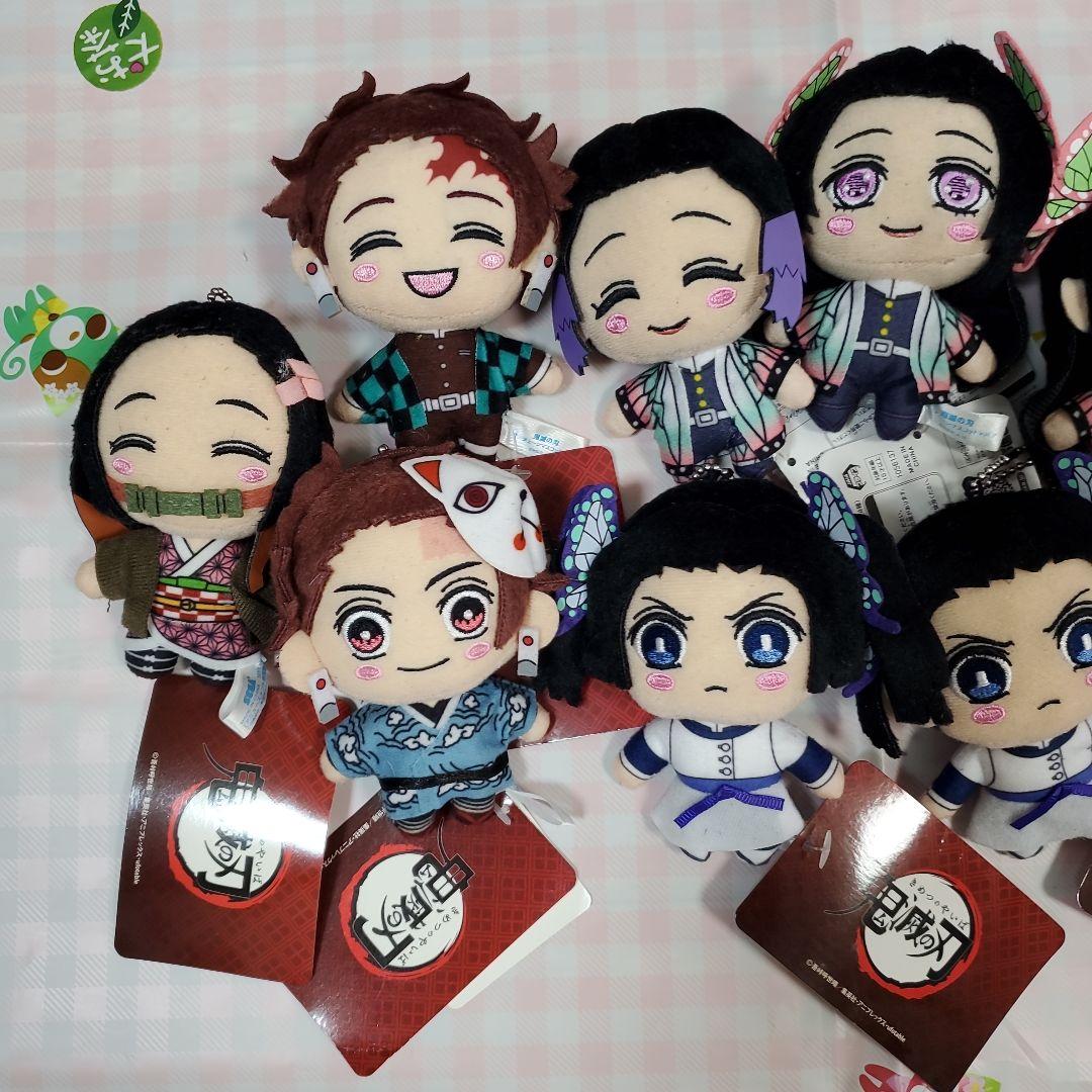 鬼滅の刃 SEGA キーチェーンマスコット ぬいぐるみ 13体セット