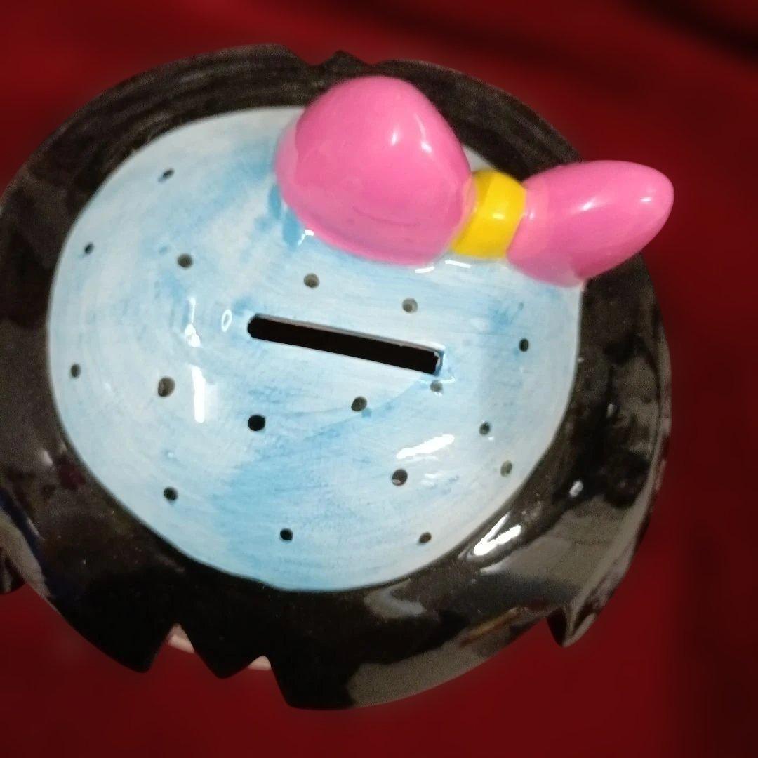 ★　昭和レトロ 当時物 つる姫じゃ～っ 陶器製 特大 貯金箱 箱付　置物 人形