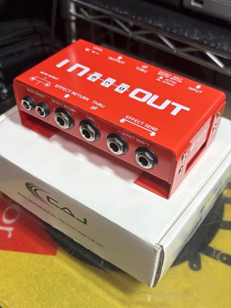名機 CAJ IN AND OUT ジャンクションボックス バッファー