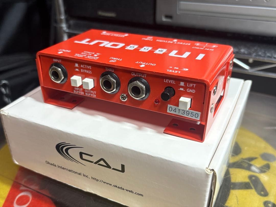 名機 CAJ IN AND OUT ジャンクションボックス バッファー