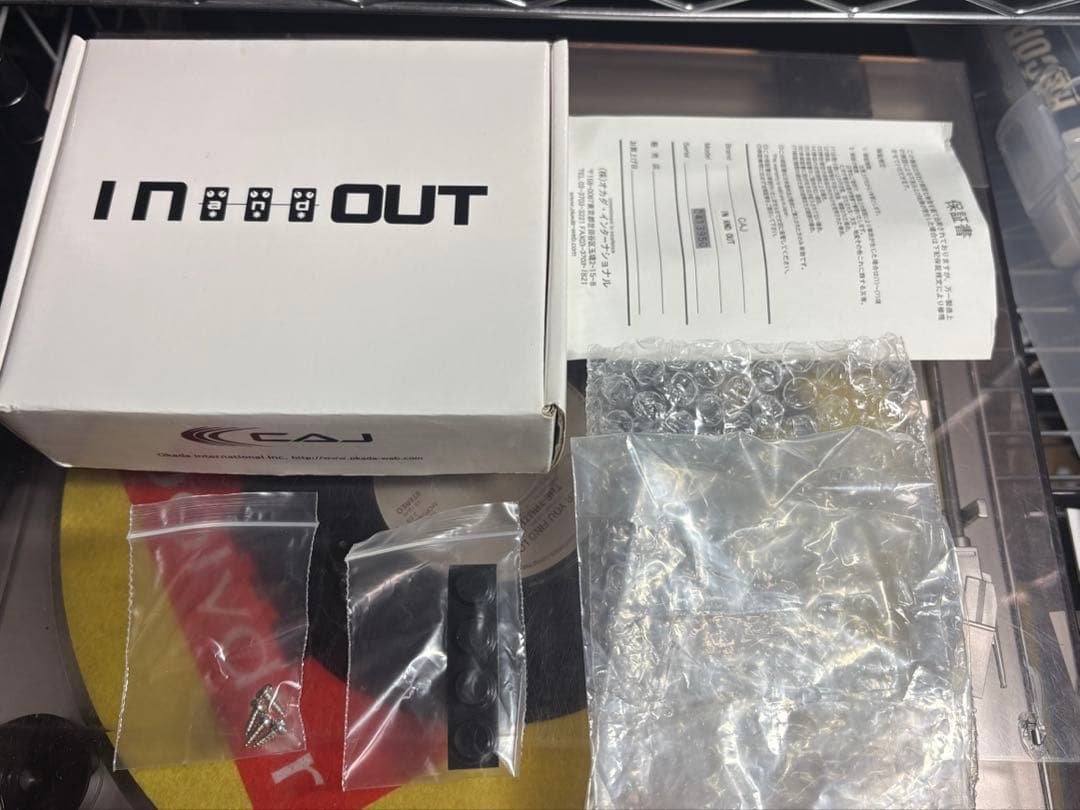 名機 CAJ IN AND OUT ジャンクションボックス バッファー