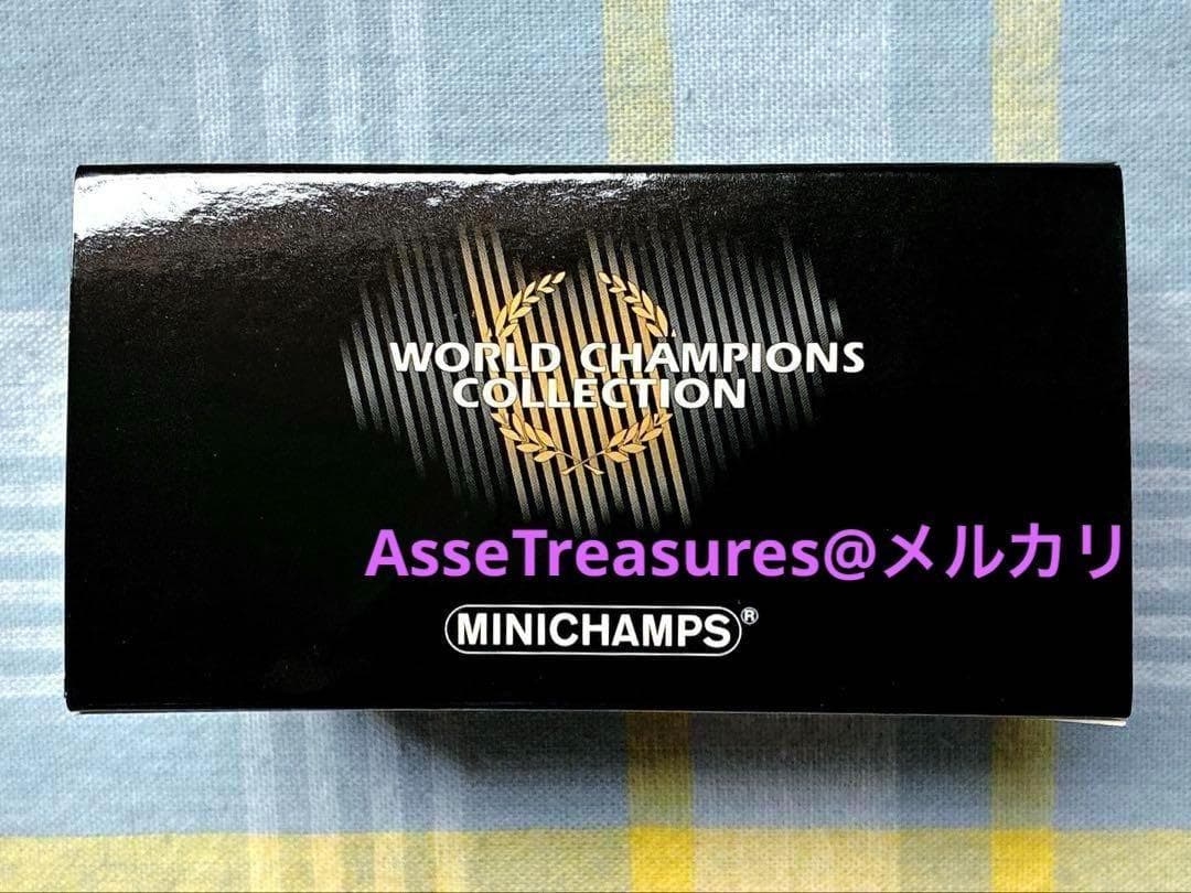 ミニチャンプス WC 1/43 マクラーレン・ホンダ MP4/4 A. セナ