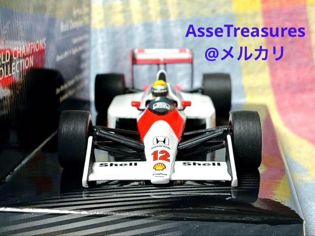 ミニチャンプス WC 1/43 マクラーレン・ホンダ MP4/4 A. セナ