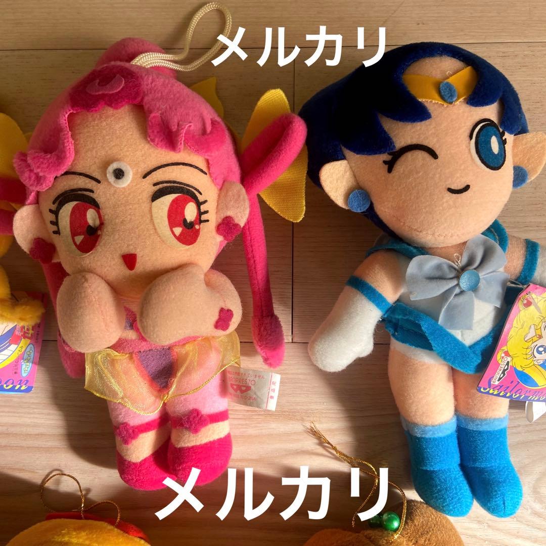 セーラームーン　ぬいぐるみ　平成レトロ当時物　アニメキャラ　非売品　まとめ売り