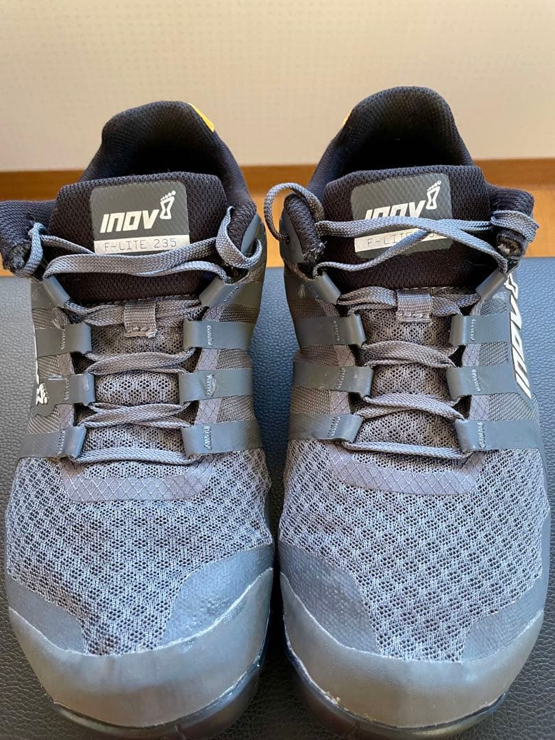 INOV-8 イノヴェイト　F-LITE 235 グレー/イエロー　横川選手着用