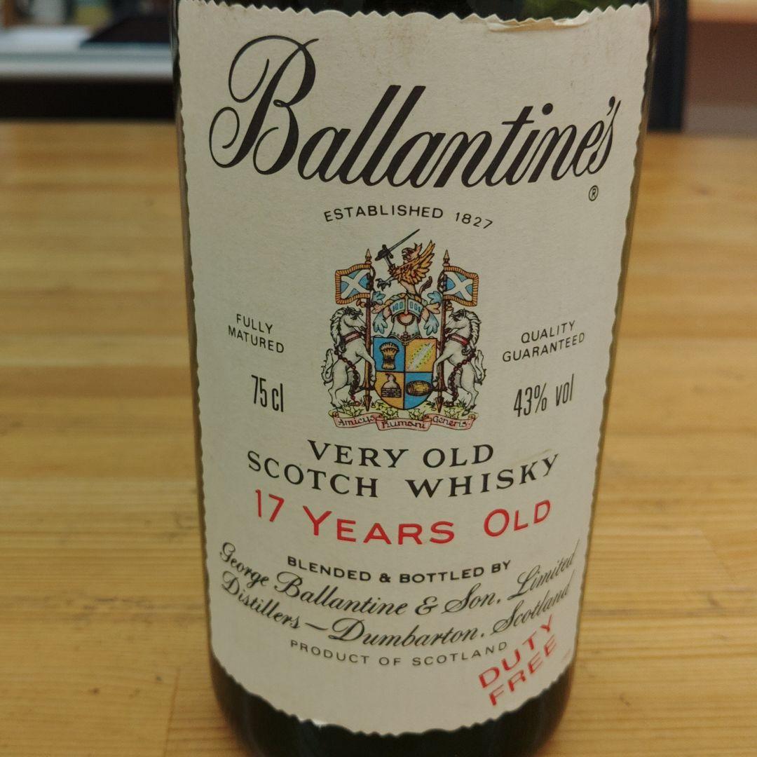 ウイスキー Ballantines Aged17years
