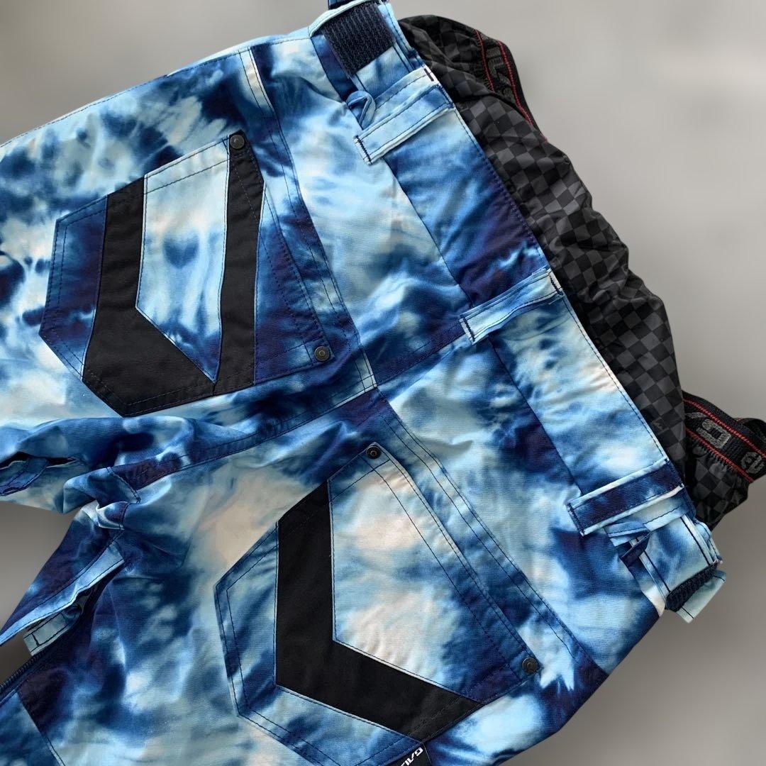 ESTIVOタイダイ柄 スキーウェアスノーボードウェア ユニセックス